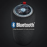 Vista 4 de Monster S310 Altavoz Bluetooth actualizado, altavoz Bluetooth portátil, emparejamiento estéreo inalámbrico verdadero de 30 W que ofrece un sonido