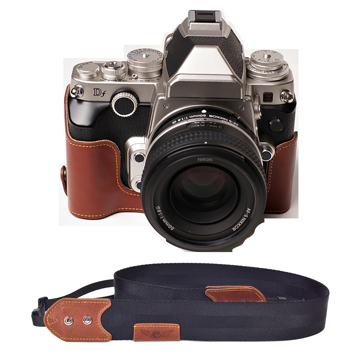 本革 Nikon ニコン F2用 カメラケースとストラップ イタリア製本革使用 Amazon | TP Original Nikon F2 F2A F2AS 専用 ブルタイプ 本革