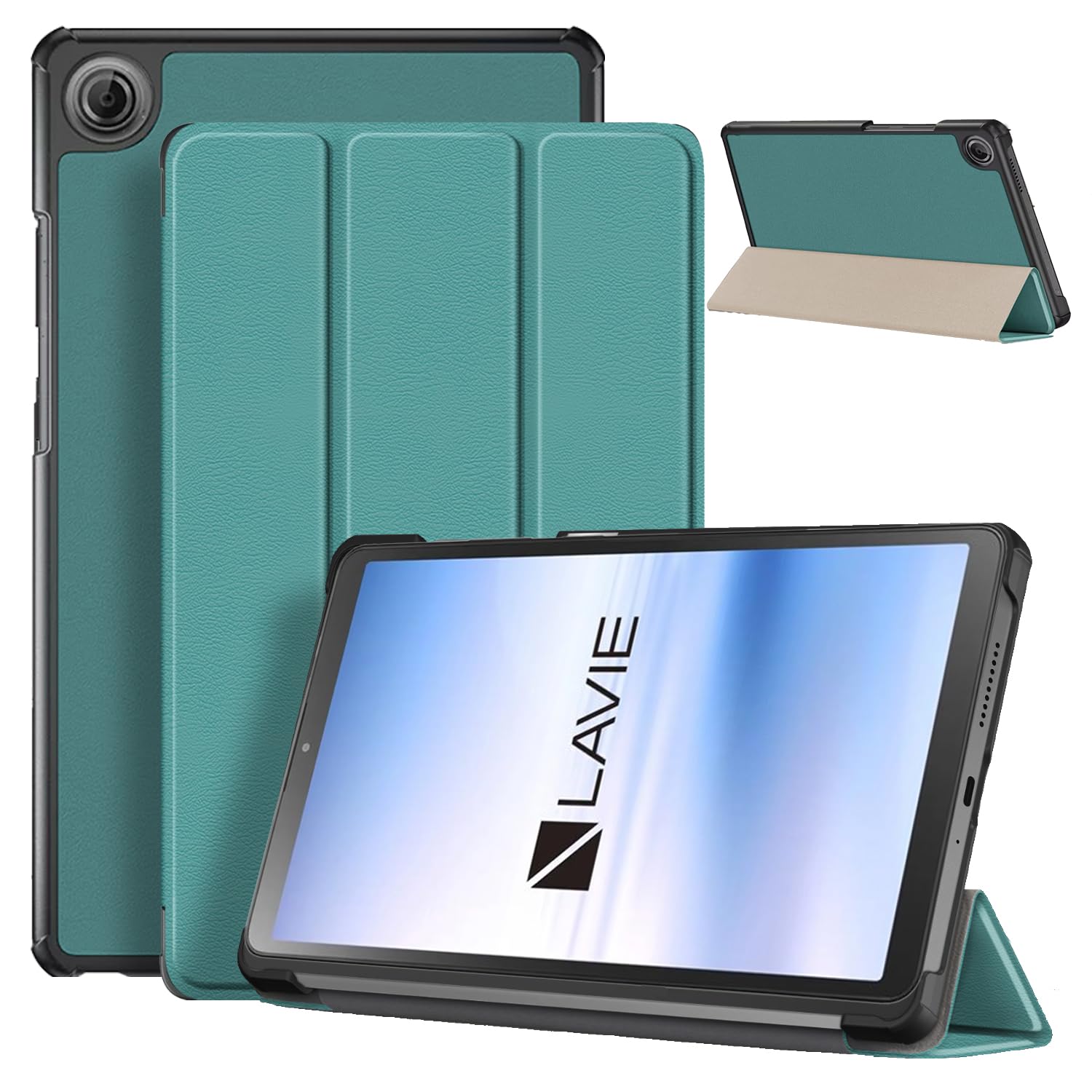 For NEC LAVIE Tab T8 (T0855/KAS, TAB08/H05) Case Cover [KONXISA