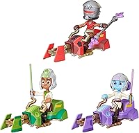 Vista 10 de Star Wars: Young Jedi Adventures Speeder Adventure Pack, paquete de 3 figuras de acción y vehículos, juguetes preescolares a escala de 4 pulgadas