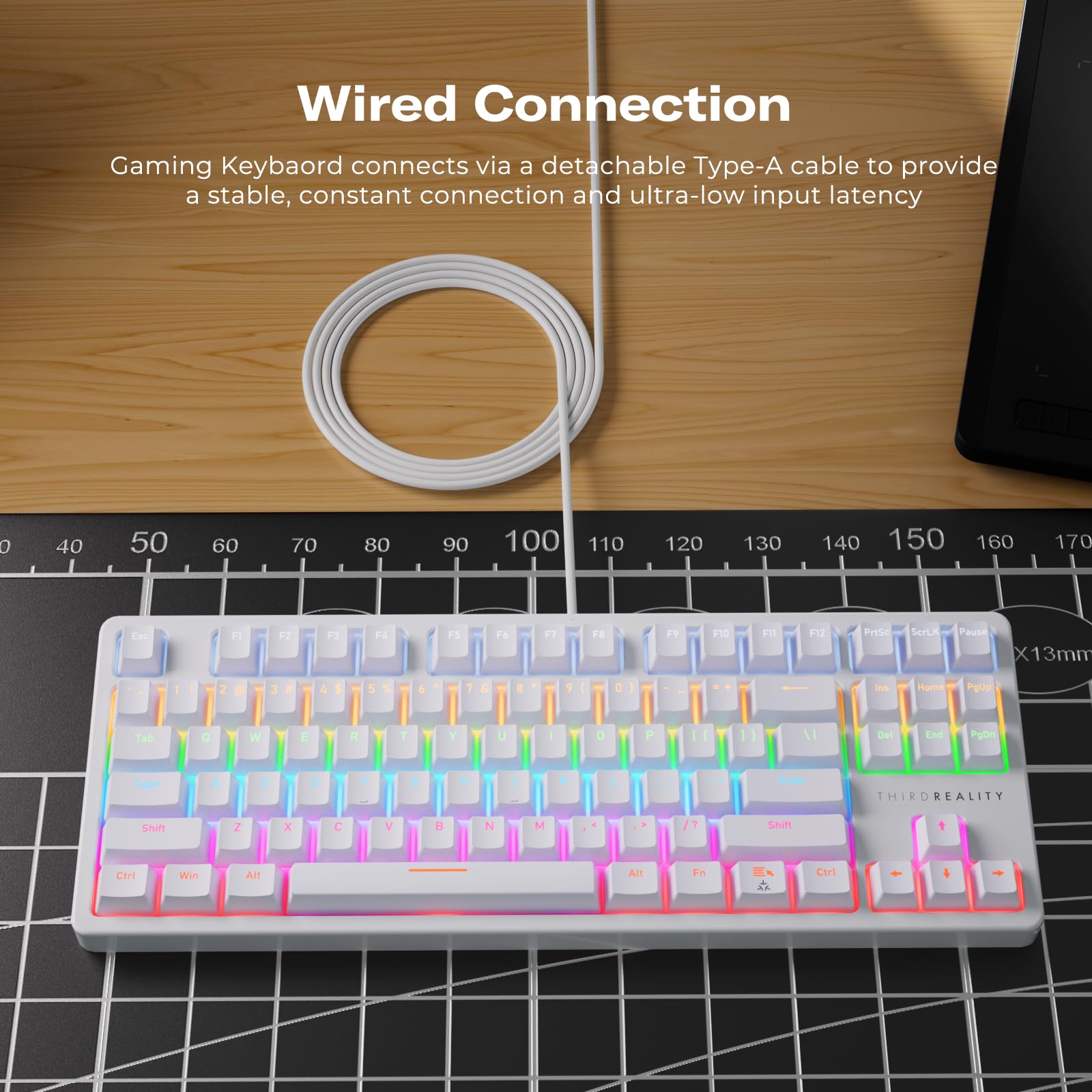 Amazon.com: THIRDREALITY Smart Mechanical Keyboard MK1, Matter