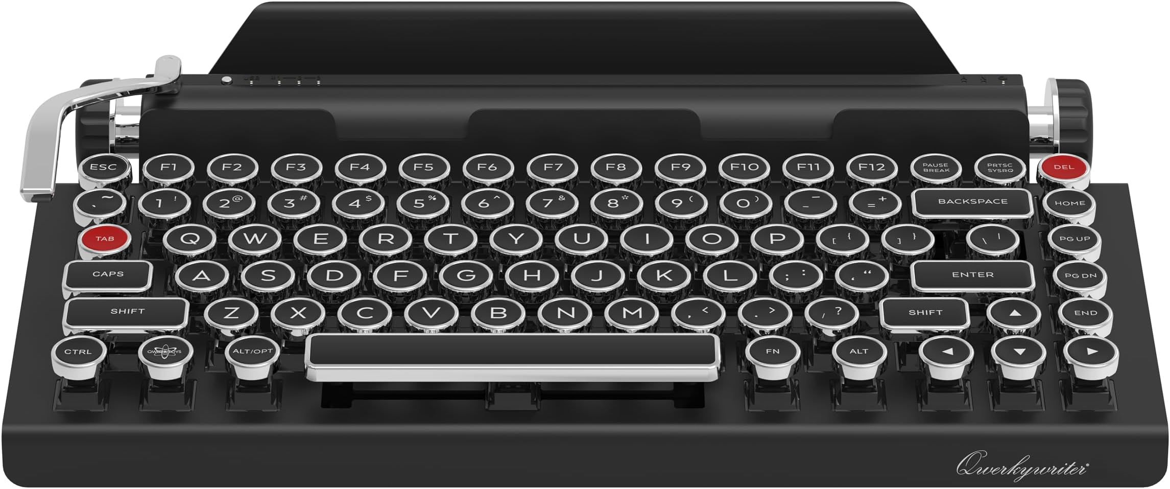 Qwerkywriter レトロタイプライター Bluetoothキーボード US配列 Qwerkywriter S