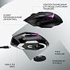 ماوس الألعاب اللاسلكي Logitech G502 X PLUS LIGHTSPEED، إضاءة LIGHTSYNC RGB، ماوس بصري LIGHTFORCE Hybrid Switch، مستشعر ألعاب HERO 25K، متوافق مع أنظمة MacOS وWindows والكمبيوتر الشخصي، أسود
