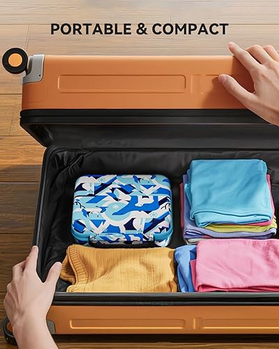 Miniatura 5 de ARTDOT - Contenedor para almacenamiento de accesorios y herramientas para pintura con diamantes 5D, con 30 ranuras para cuentas o joyería color azul