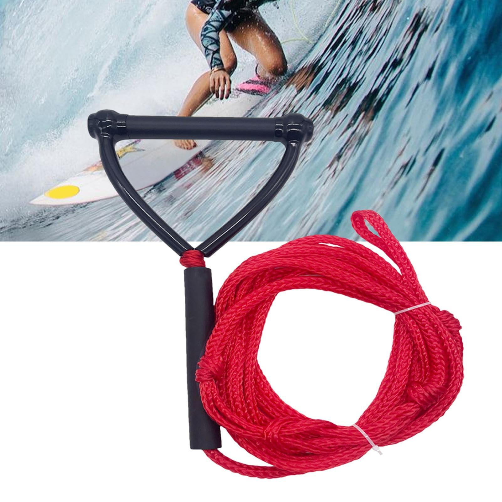 Cuerda de esquí acuático Wakesurf 24 pies alta resistencia para remolcadores de botes wakeboard