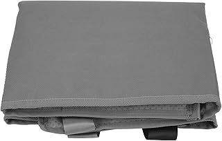 Extensor de assento de avião para crianças, portátil dobrável Oxford pano cama de avião infantil com bolsa de armazenamento, itens essenciais para avião para crianças, acessórios de viagem, fácil de instalar (cinza)