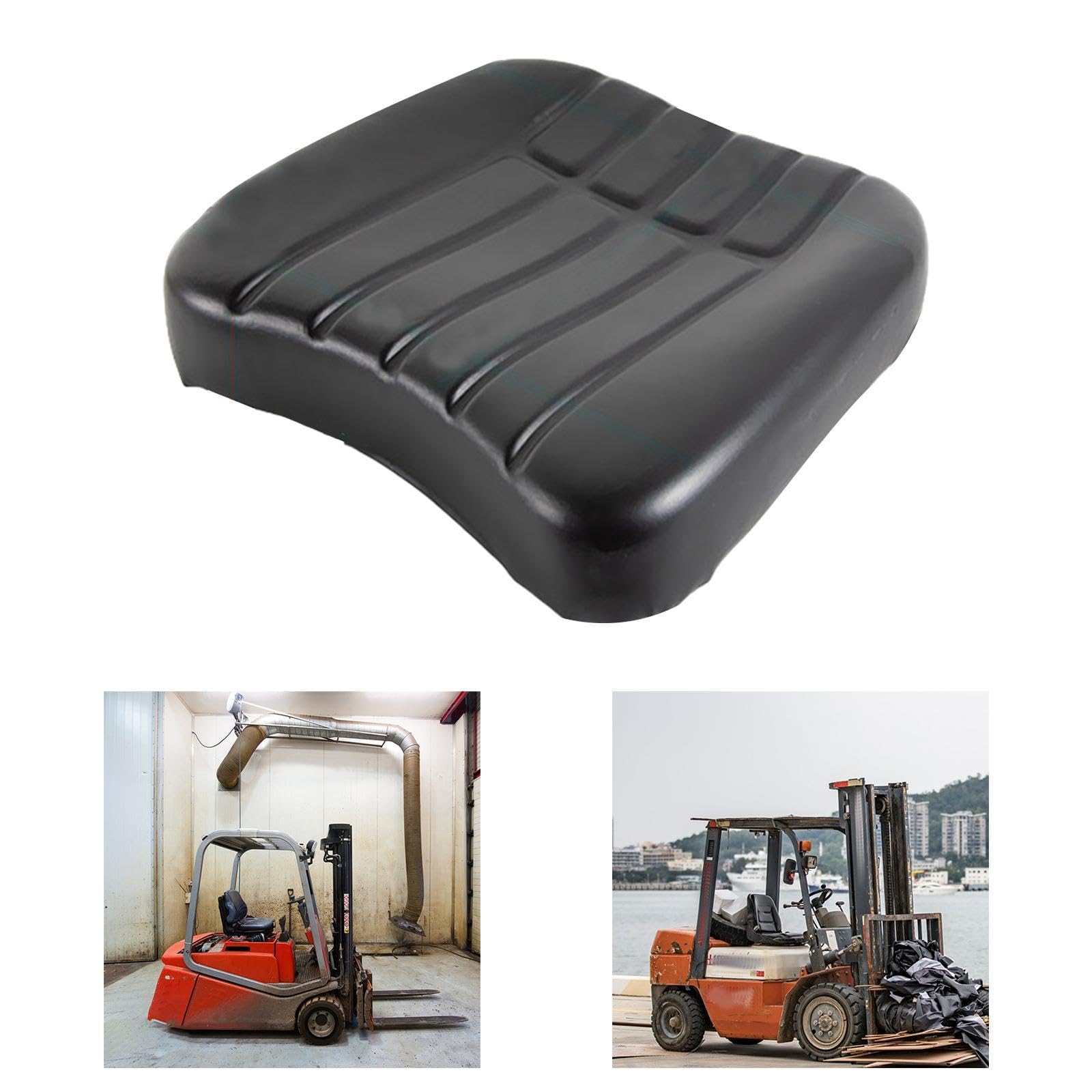 MagiDeal Coussin de siège de Chariot élévateur générique Siège de Tracteur Confortable Tondeuse Véhicules agricoles Équipement agricole Siège de véhicule, 44cmx37cm
