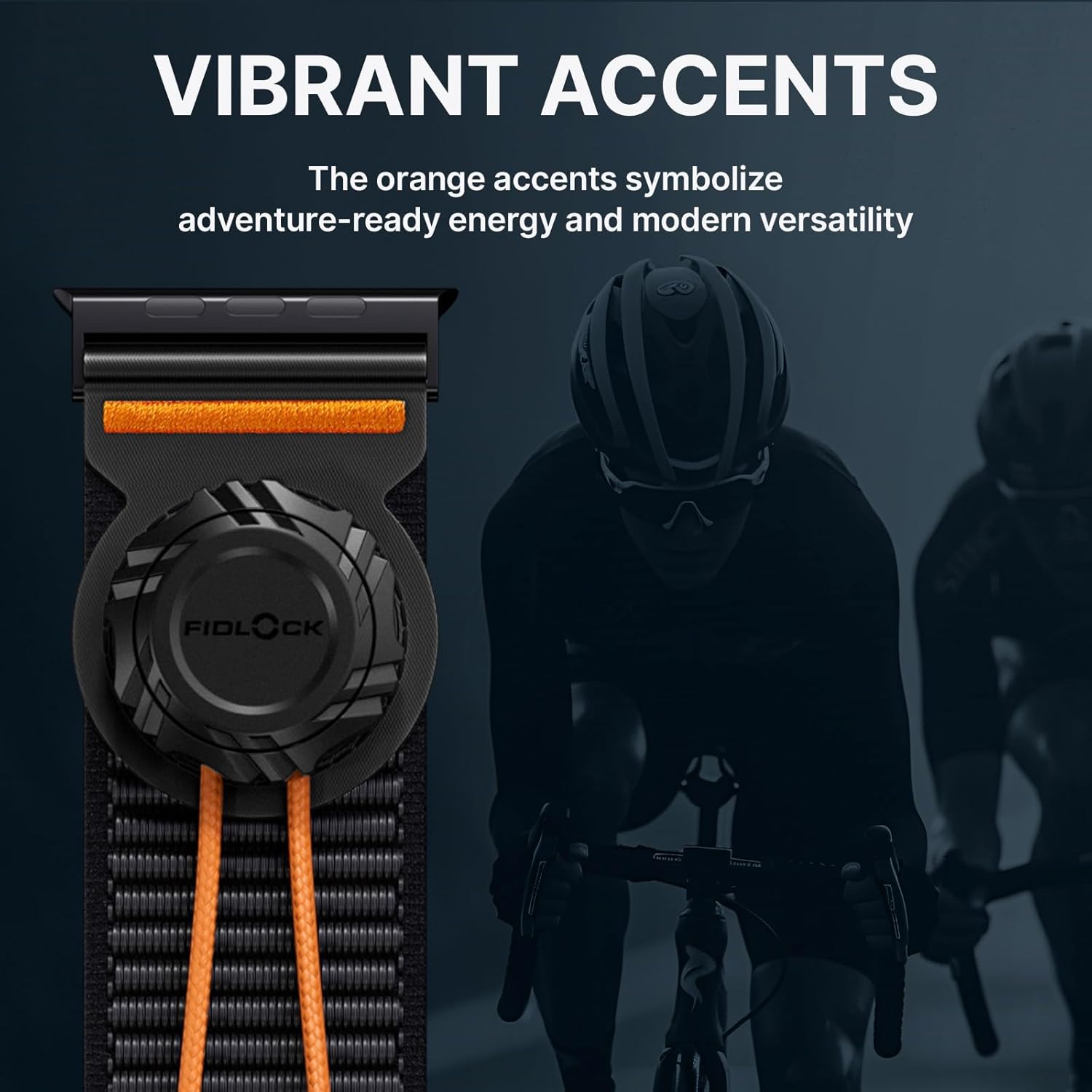 Bandletic Compatible with Apple Watch Ultra Band Men,Wide Soft Stretchy Strap with Fidlock Magnetic Winch Buckle for iWatch 49mm(Ultra 3/2/1),46mm(11/10),45mm(9/8/7),44mm(SE3/SE2/SE/6/5/4),42mm(3/2/1) - Image 5