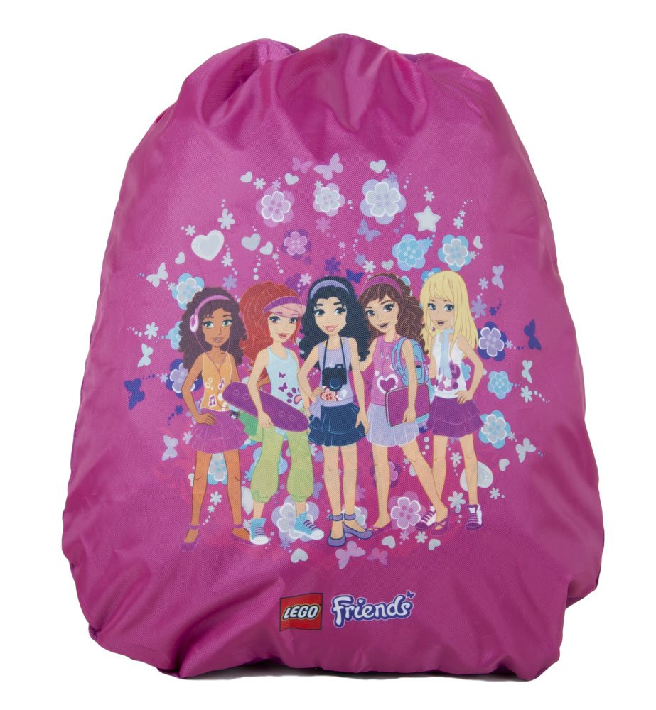 LEGO Friends Cinch Sack, Pink, One Size