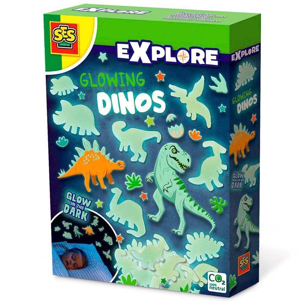 Ses Creative Dark Glowing Dinos