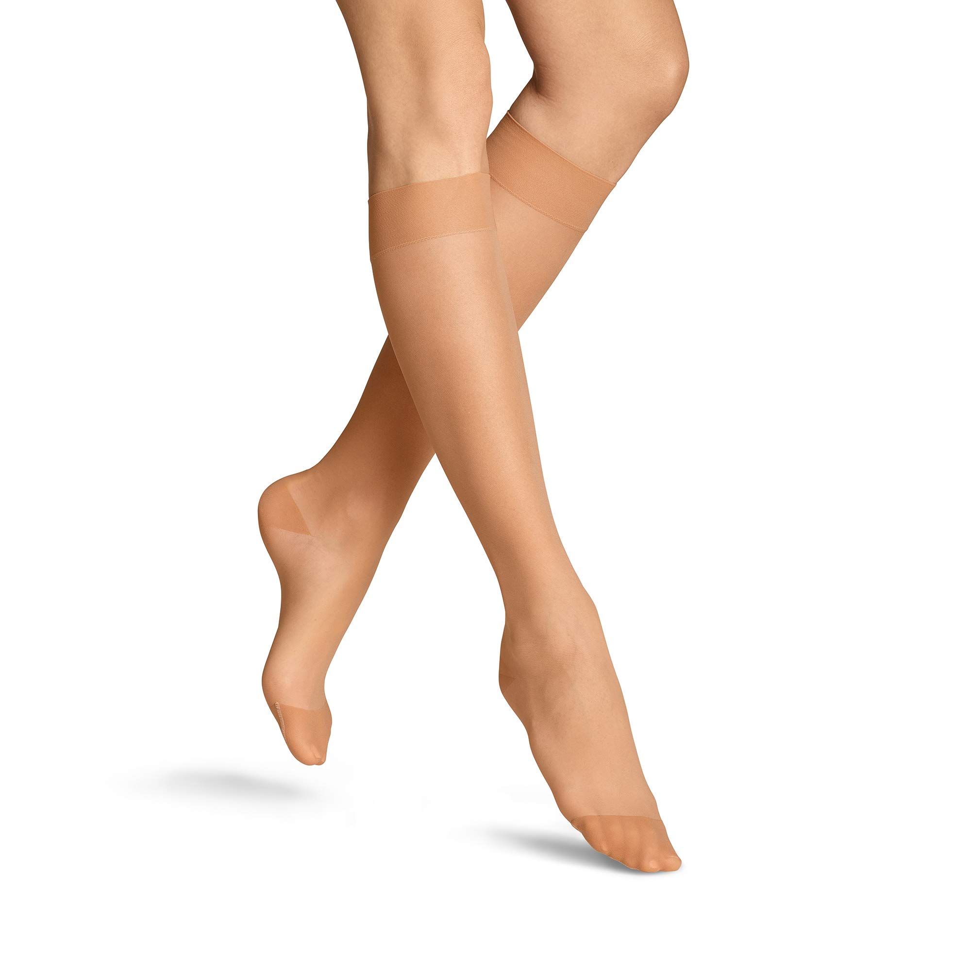 ITEM m6 KOMPRESSIONSKNIESTRÜMPFE DAMEN 15 DEN – Unsichtbare Kompressionsstrümpfe Damen im Nude-Look, atmungsaktiv & bequem – Kompressionsstrümpfe für Büro, Reise & Alltag