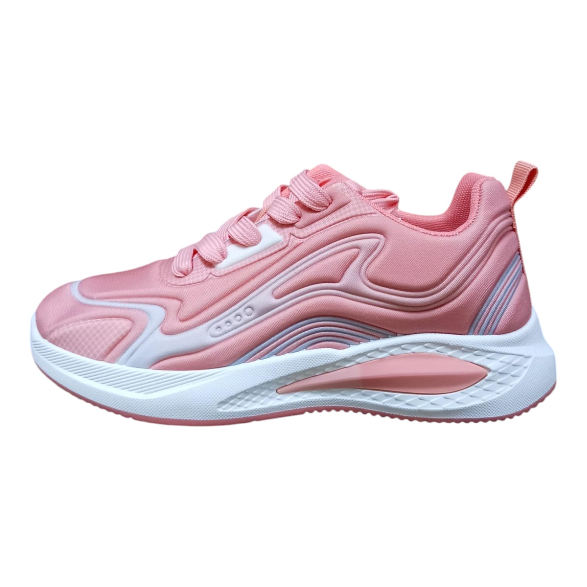 Women's Lightweight Running Sneakers – Breathable Mesh Sports Shoes for Walking, Gym, and Casual Wear 38 EU PINK