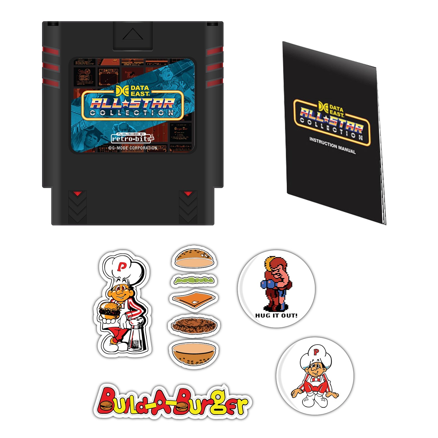 Amazon.com: Retro-Bit Data East All Star Collection Cartridge