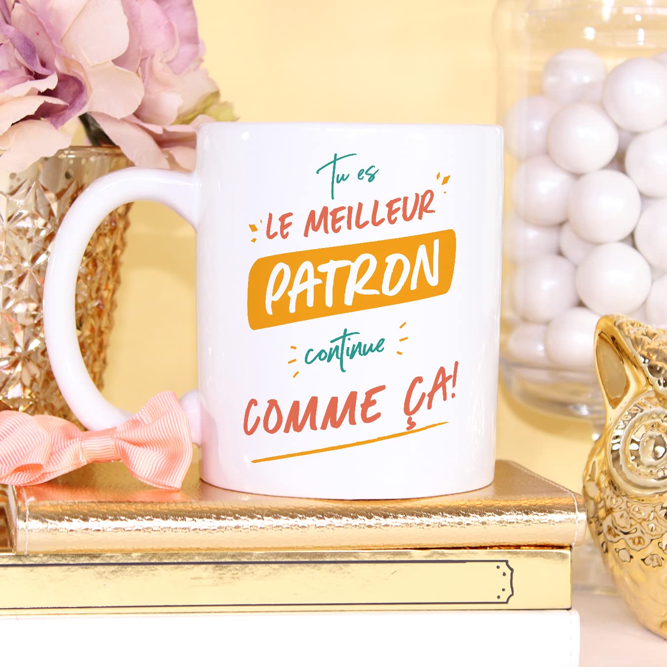 Mugffins Tasses Pour PÂTISSIER - En Français - Cadeau