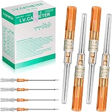 Catheter Needles - 50Pcs 14G IV Catheter Piercing Needles Hollow Body Piercing Needles for Ear Nose Belly Navel Nipple Disposable Piercing Needles Supply14G