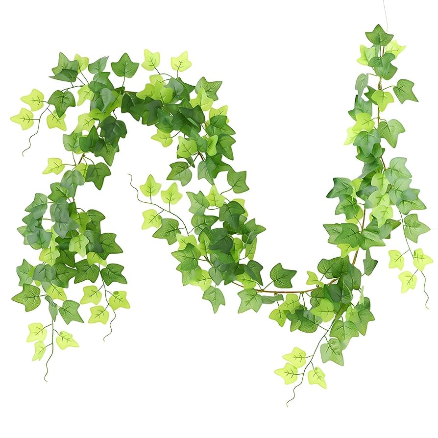Amazon｜WillingYou グリーン 観葉植物 アイビー 1本 180cm