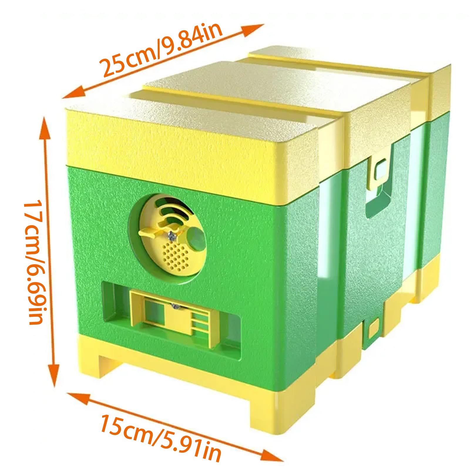 Outil d'accouplement de reine fonctionnel Beequeen Boîte d'accouplement pour abeilles Équipement d'apiculture Texture pour les agriculteurs