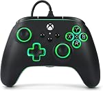 PowerA Avantage Contrôleur filaire pour Xbox Series X.S. avec Lumectra + RGB LED Bande - Black, gamepad, contrôleur de jeu vidéo câblé, contrôleur du jeu, fonctionne avec Xbox One et Windows 10/11, sous licence officielle