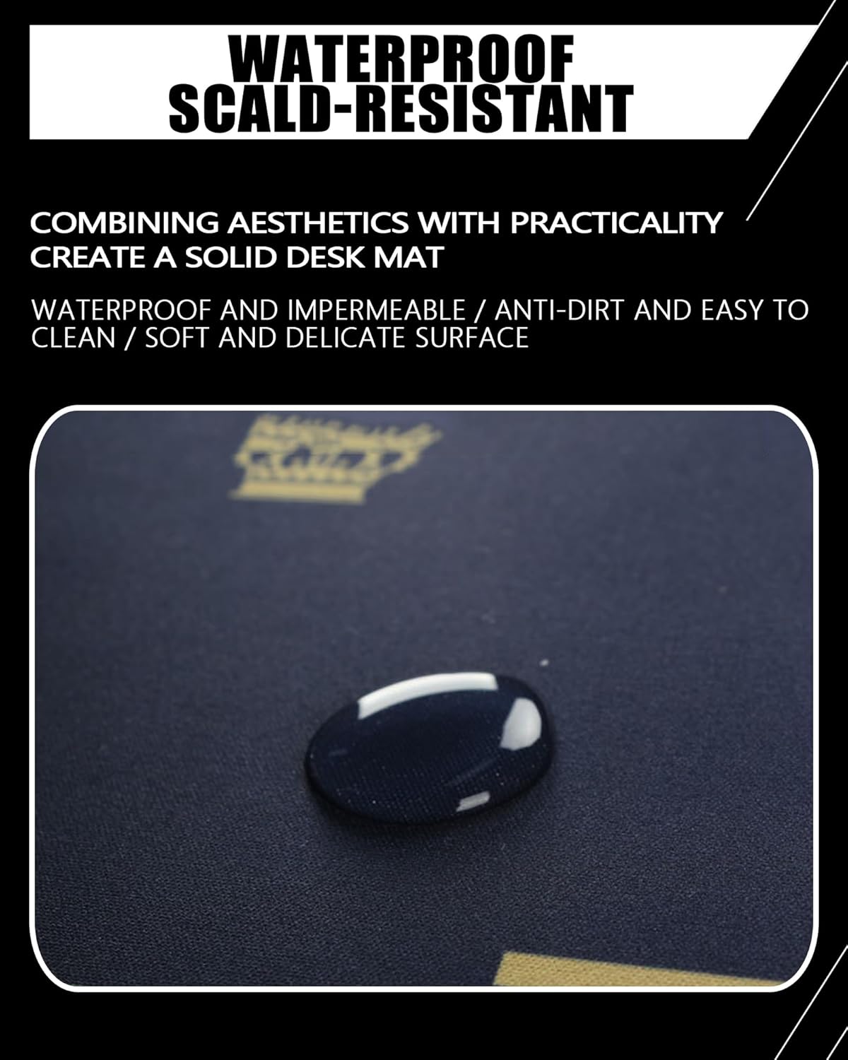 Mahjong Mat with Rules 23.6 Inch Anti-Slip Waterproof Foldable Game Table Cloth for Mahjong Nights Poker Dominoes and Card Games (A 31.5 inch)