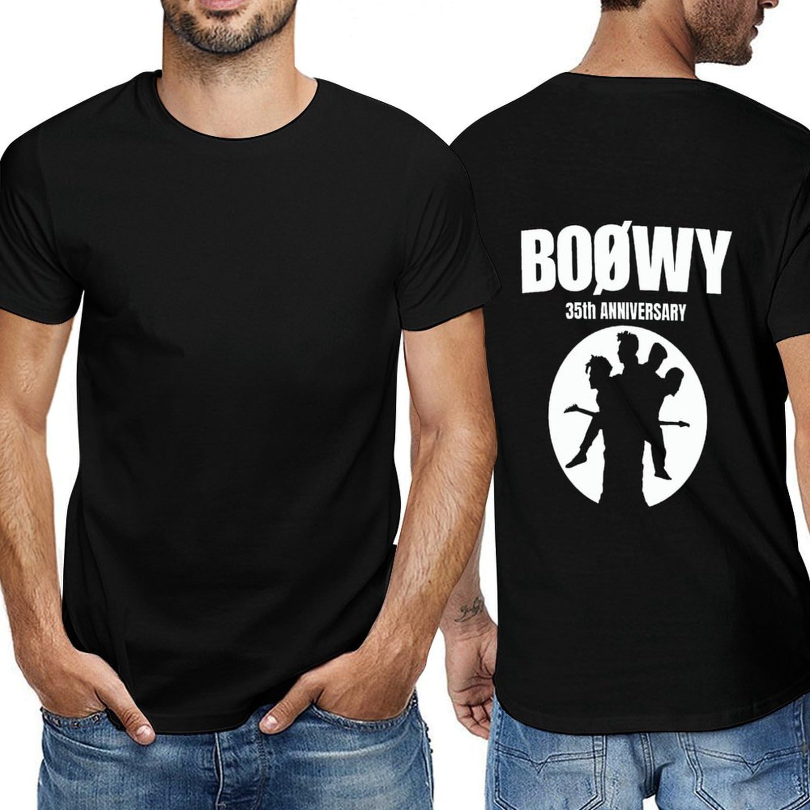 Amazon.co.jp: Tシャツ メンズ ボウイ Boowy BOØWY 半袖 ロゴ T Amazon.co.jp: Tシャツ メンズ ボウイ Boowy BOØWY 半袖 ロゴ T