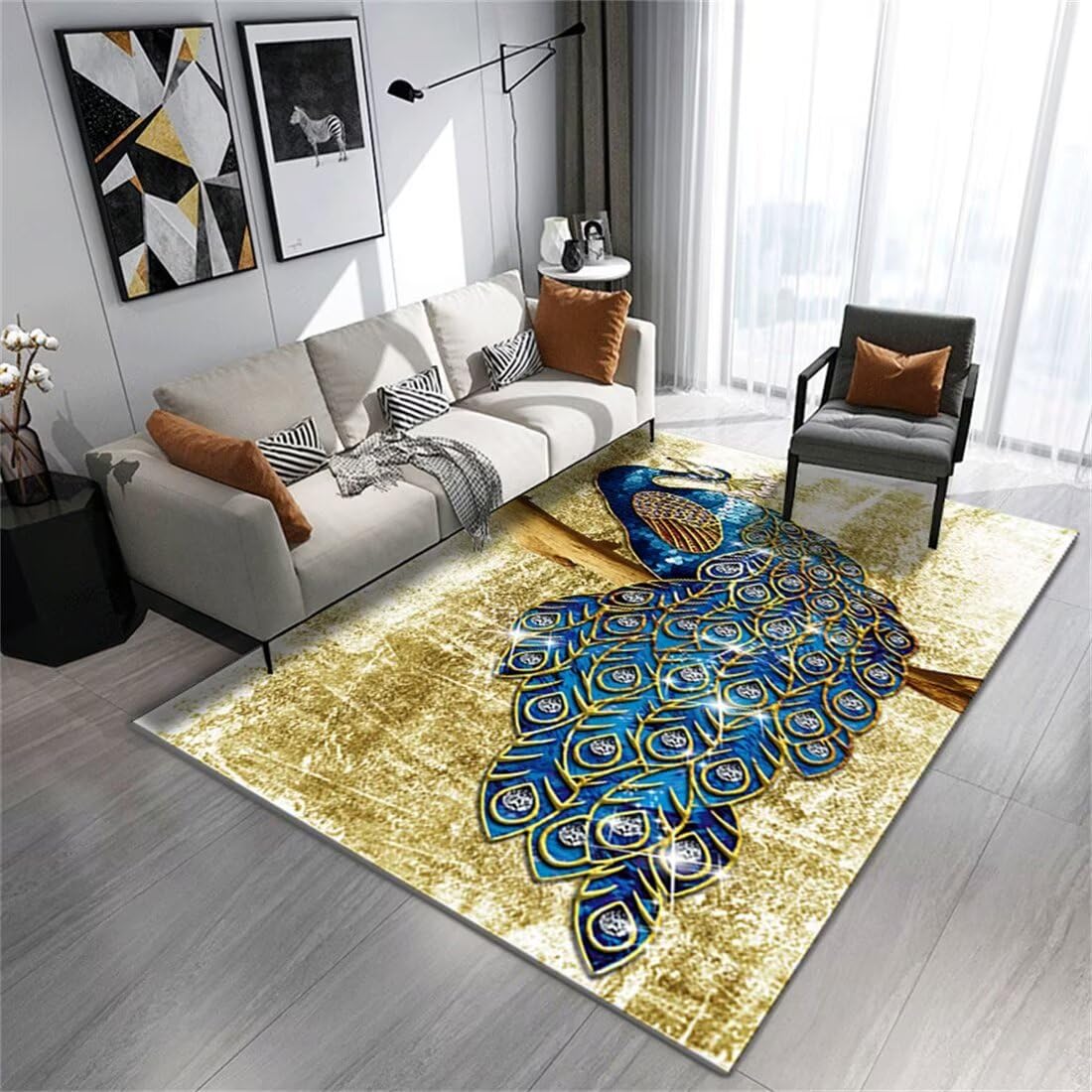Tapis de jeu pour bébé sur mesure contre les glissades