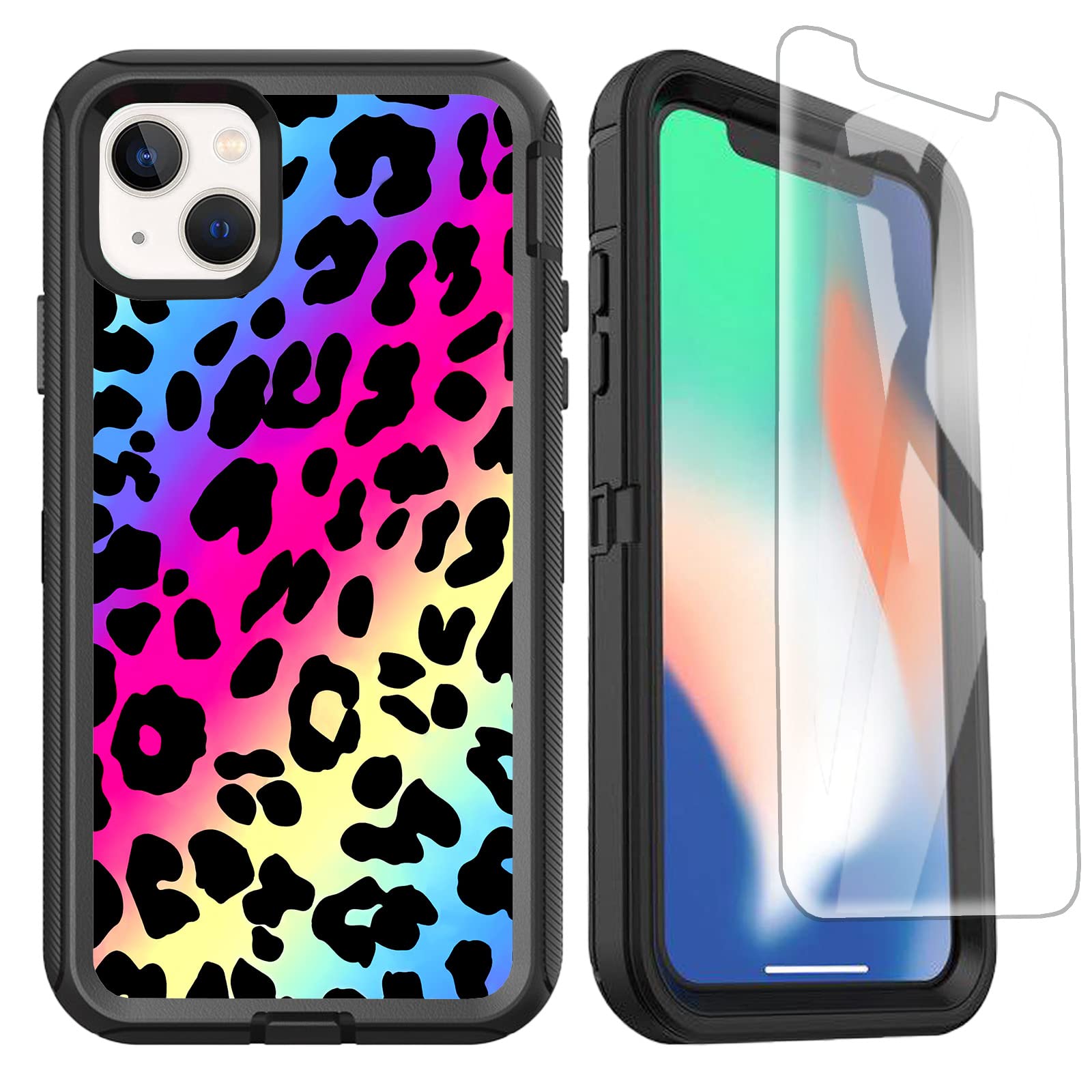 IPhone 14 Case - Heavy Duty Metal Phone Case - Full Body Metal - View #3