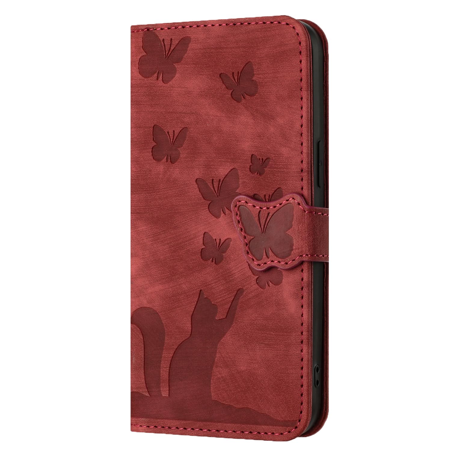 Custodia per Realme 9i/OPPO A76/A96 4G,Flip Pelle Magnetica Cover a Libro con Slot per Schede per Realme 9i/OPPO A76/A96 4G,Supporto Stand, Interno TPU Protezione Portafoglio Case