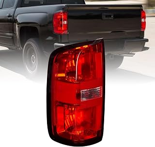 Tail Light Rear light Compatible with 2015-2022 Chevrolet Colorado [Halogen Type] w/o Blind Spot OE Style Rear Lamp Replacement 84169777 GM2800270 Left Driver Side Only Bulbs Not Included