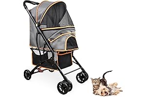 Folding Cat Stroller
