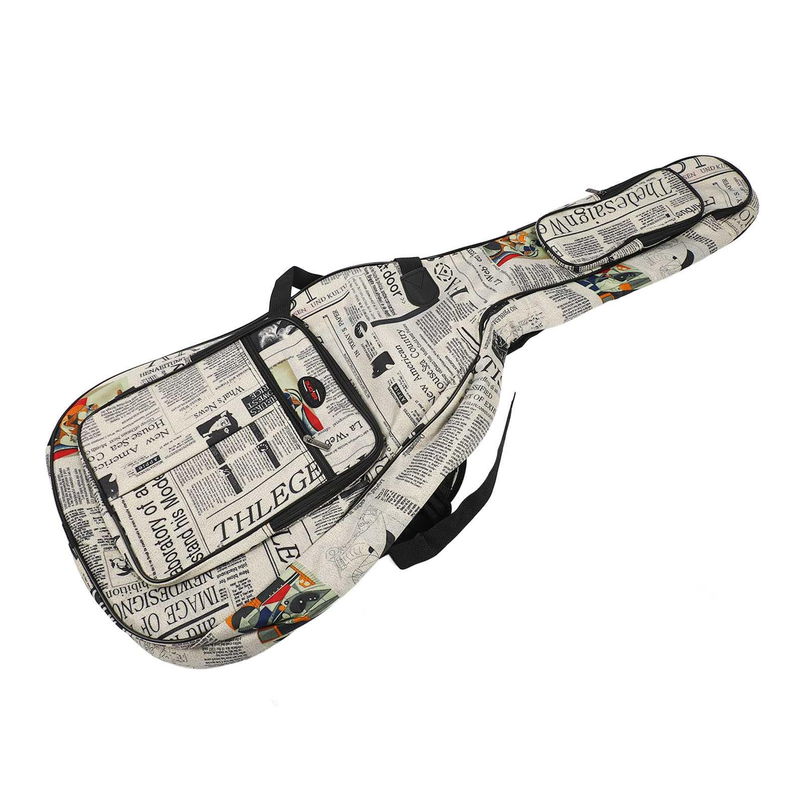 Estuche para Guitarra Resistente Al Agua 600D, Bolsa de Tela Oxford para Guitarristas Clásicos Acústicos (40 Pulgadas)