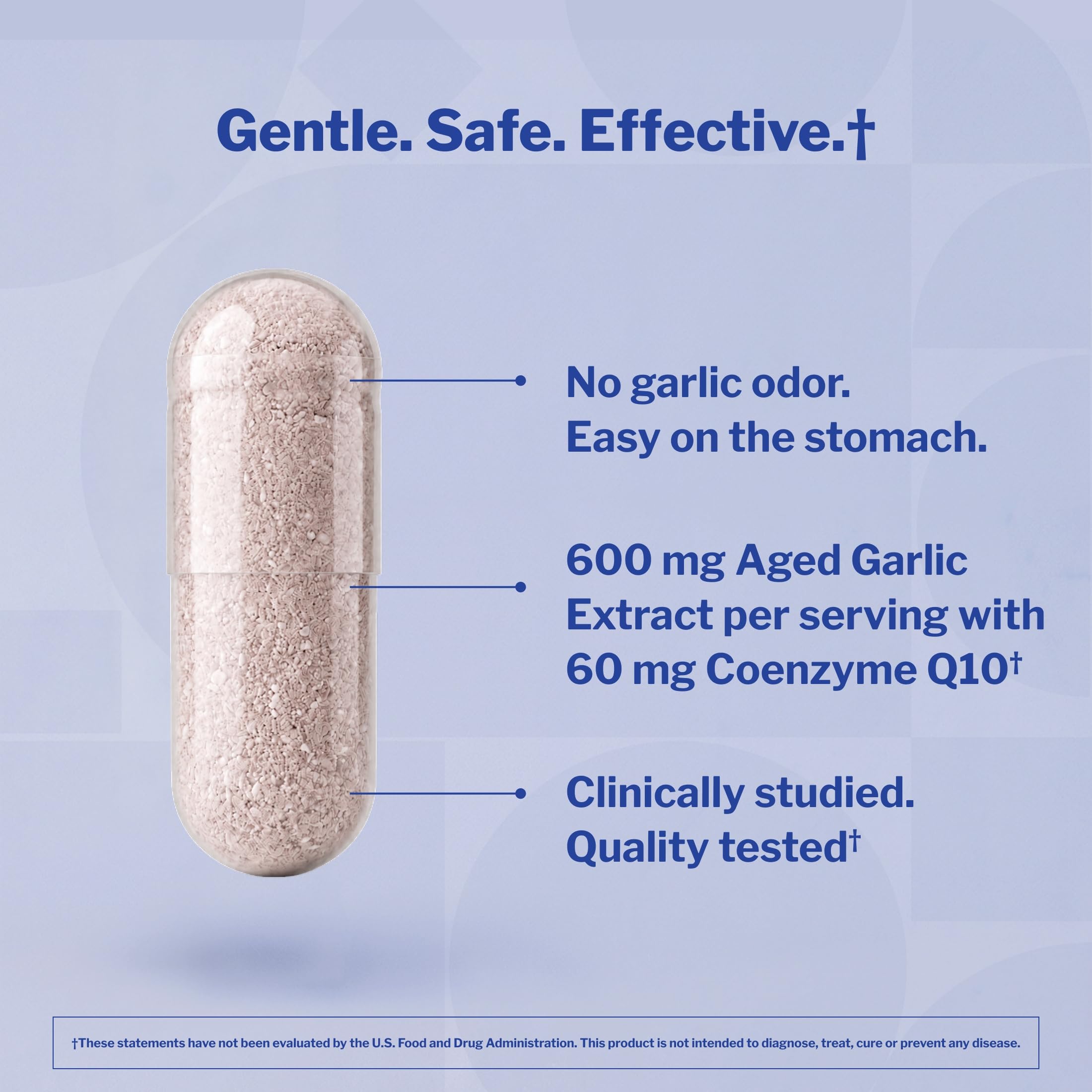 Kyolic Aged Garlic Extract Coq10 Cardiovascular* Formula 110 100 Capsules — Amazon image 5
