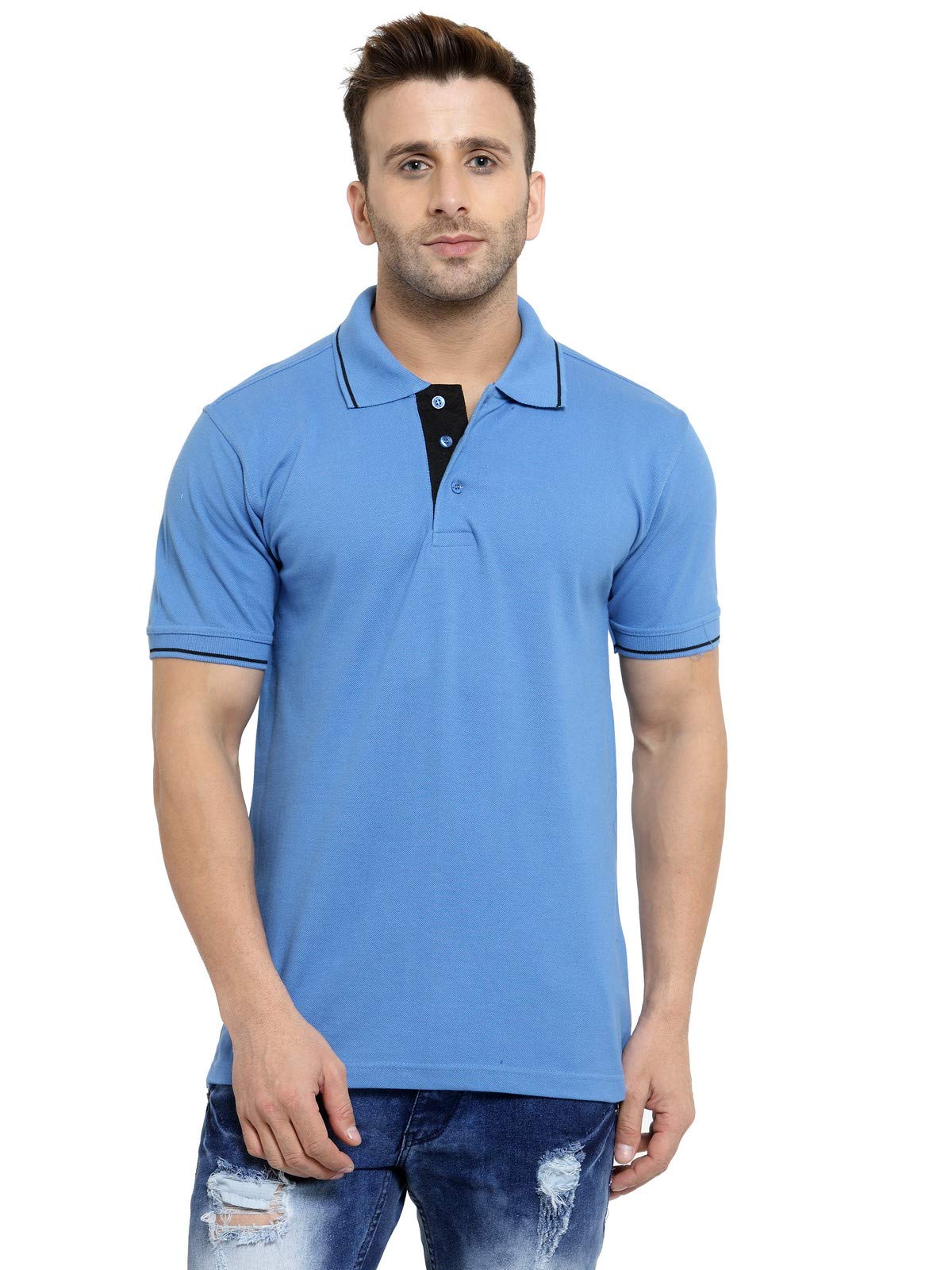 Men's Cotton Regular Fit Polo Tshirt