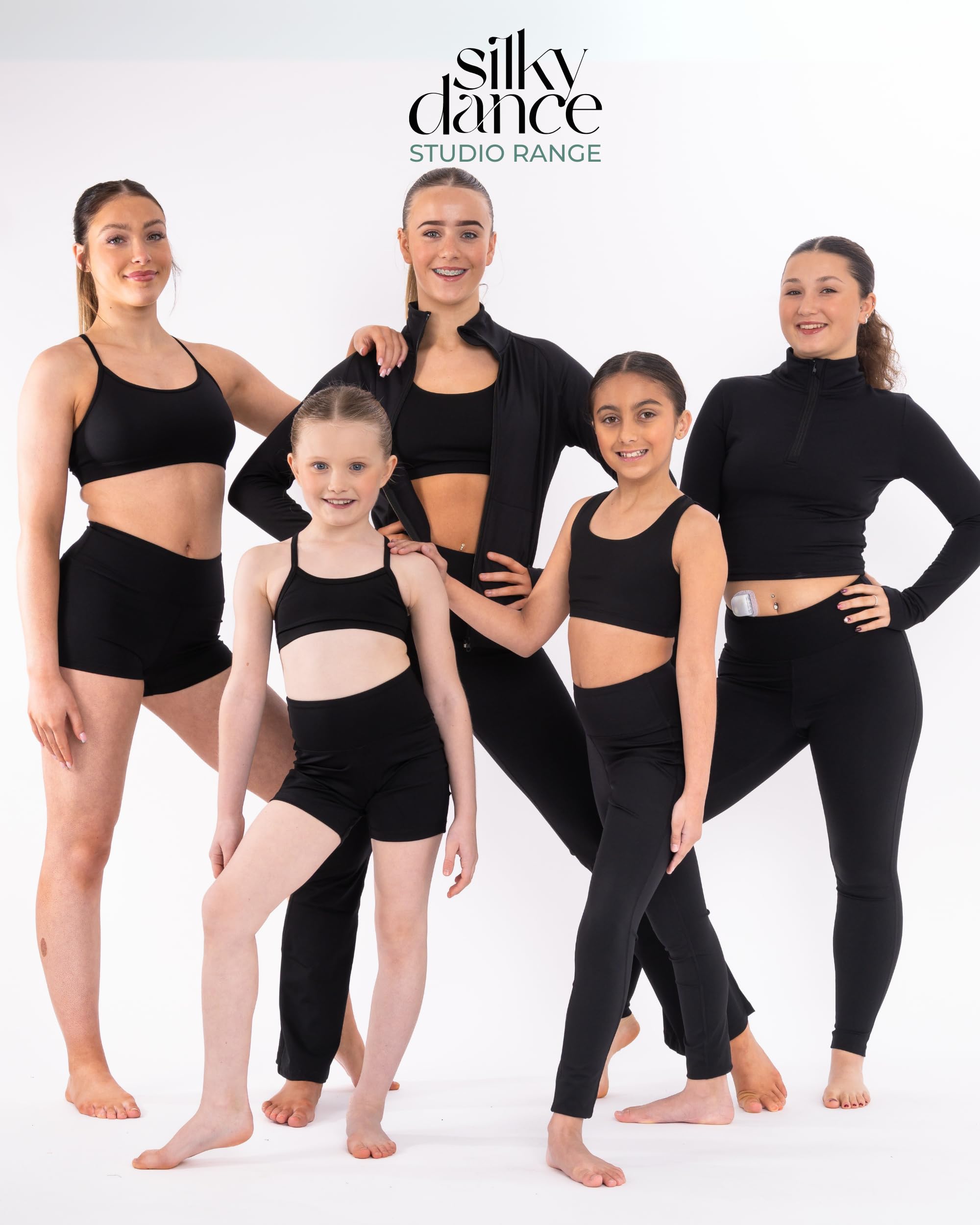 Silky Dance Short de danse pour femmes et filles, short résistant aux squats, short de sport, de course, de gym, de yoga, short taille haute pour entraînement et cyclisme