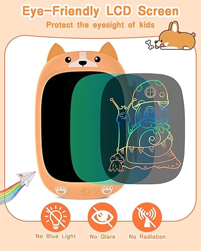 Miniatura 6 de Regalos de juguetes para niños pequeños, tableta de escritura LCD de 10 pulgadas, tablero de dibujo colorido, juegos para niños, Navidad,