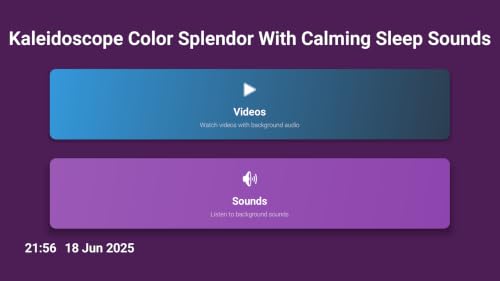 Kaleidoscope Color Splendor – Mesmerizing Shifting Patterns for Visual Relaxation Screensaver – vue 3