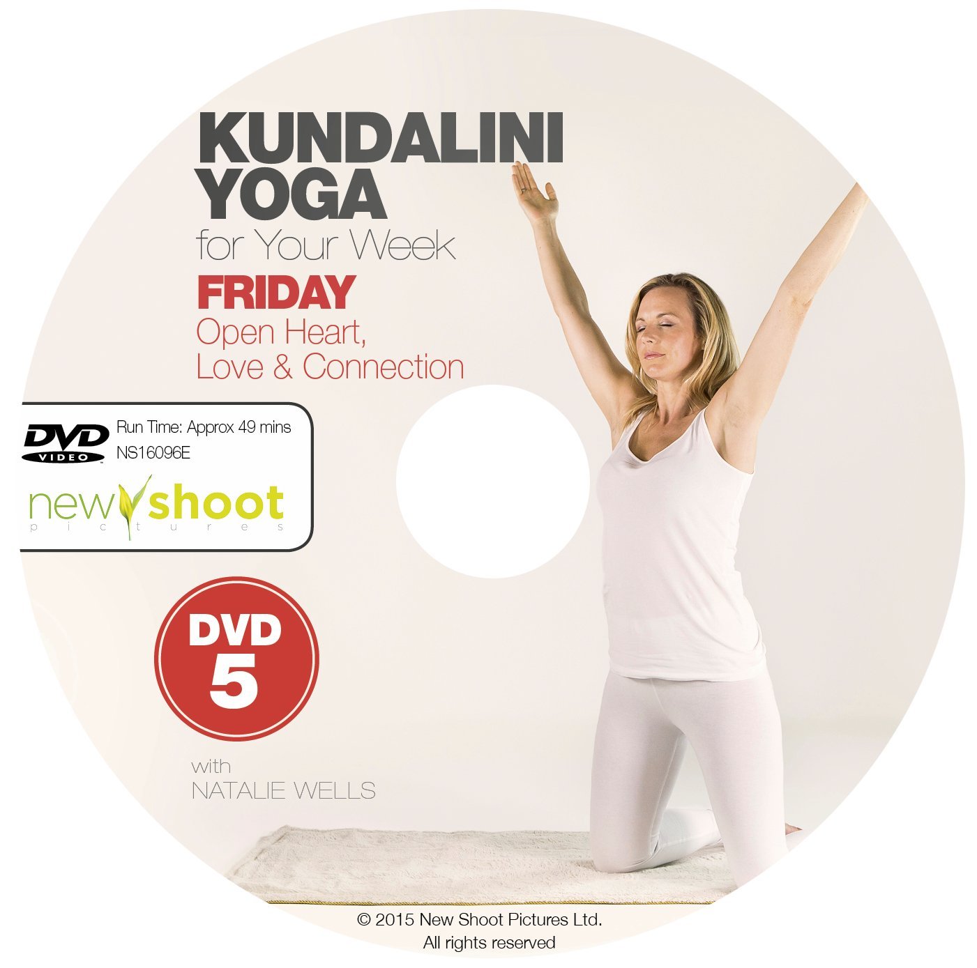 Kundalini Yoga 5 DVD Boxset with Natalie Wells