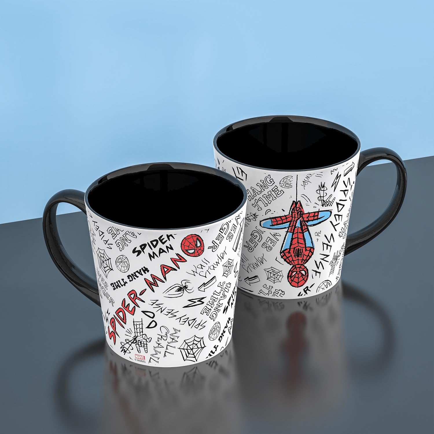 Amazon.com: Zak Designs Marvel Ceramic Coffee Mug for Hot Drinks