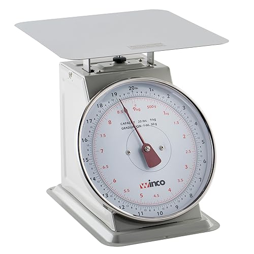 Vista 27 de Winco Escala de recepción analógica con dial, 6.5