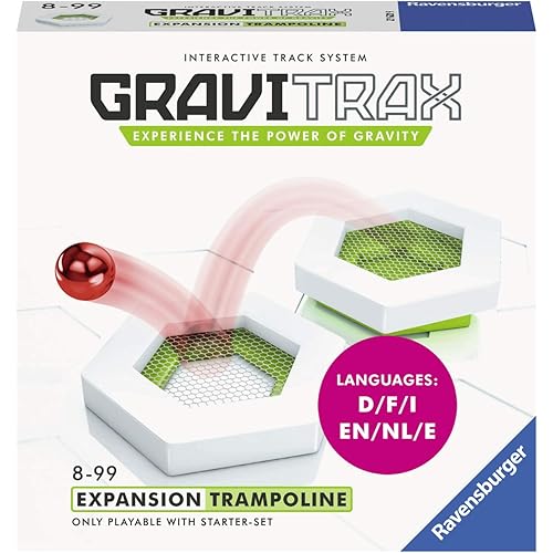 Ravensburger Gravitrax Trampoline Accessory - Marble Run & STEM Toy for Boys & Girls Age 8 & Up - Accessory for 2019 Toy of The Year Finalist Gravitrax
