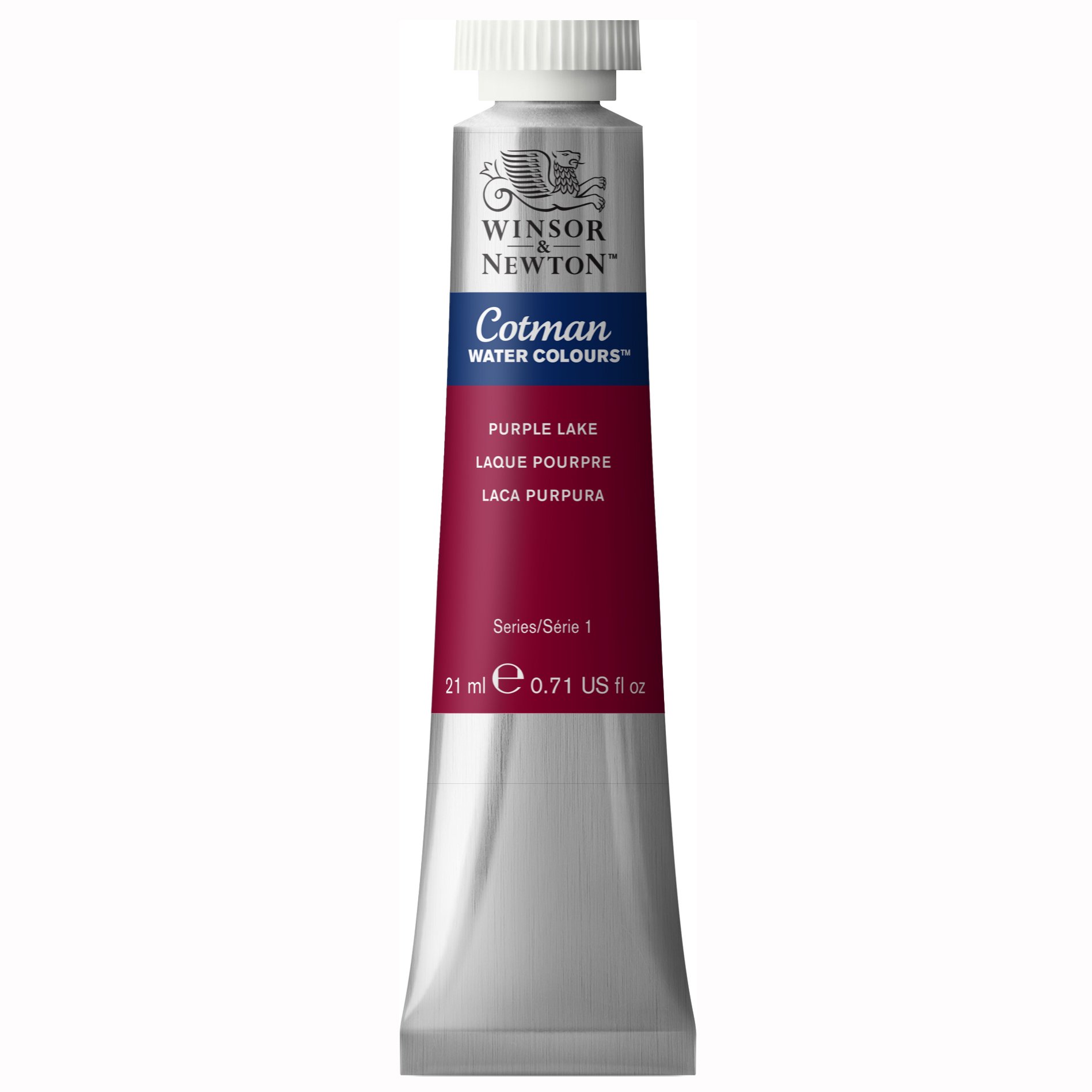 Winsor & Newton Cotman Watercolor Paint, 21ml (0.71-oz) Tube, Purple Lake