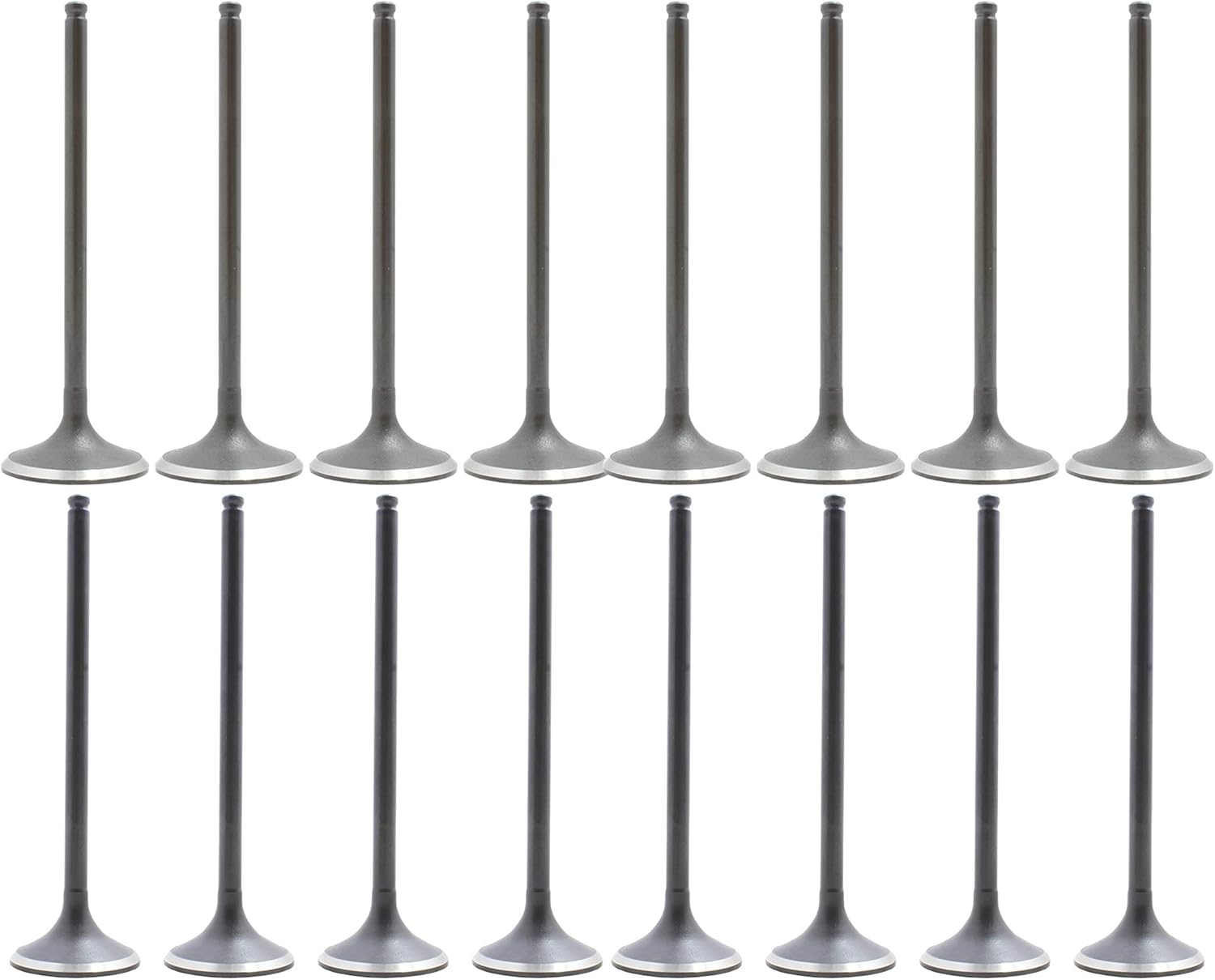 DNJ VK16216 Exhaust Intake Valve Kit for 2002-2012 Acura, Honda Accord, Civic, CR-V 2.0L-2.4L L4 16V DOHC 1998cc