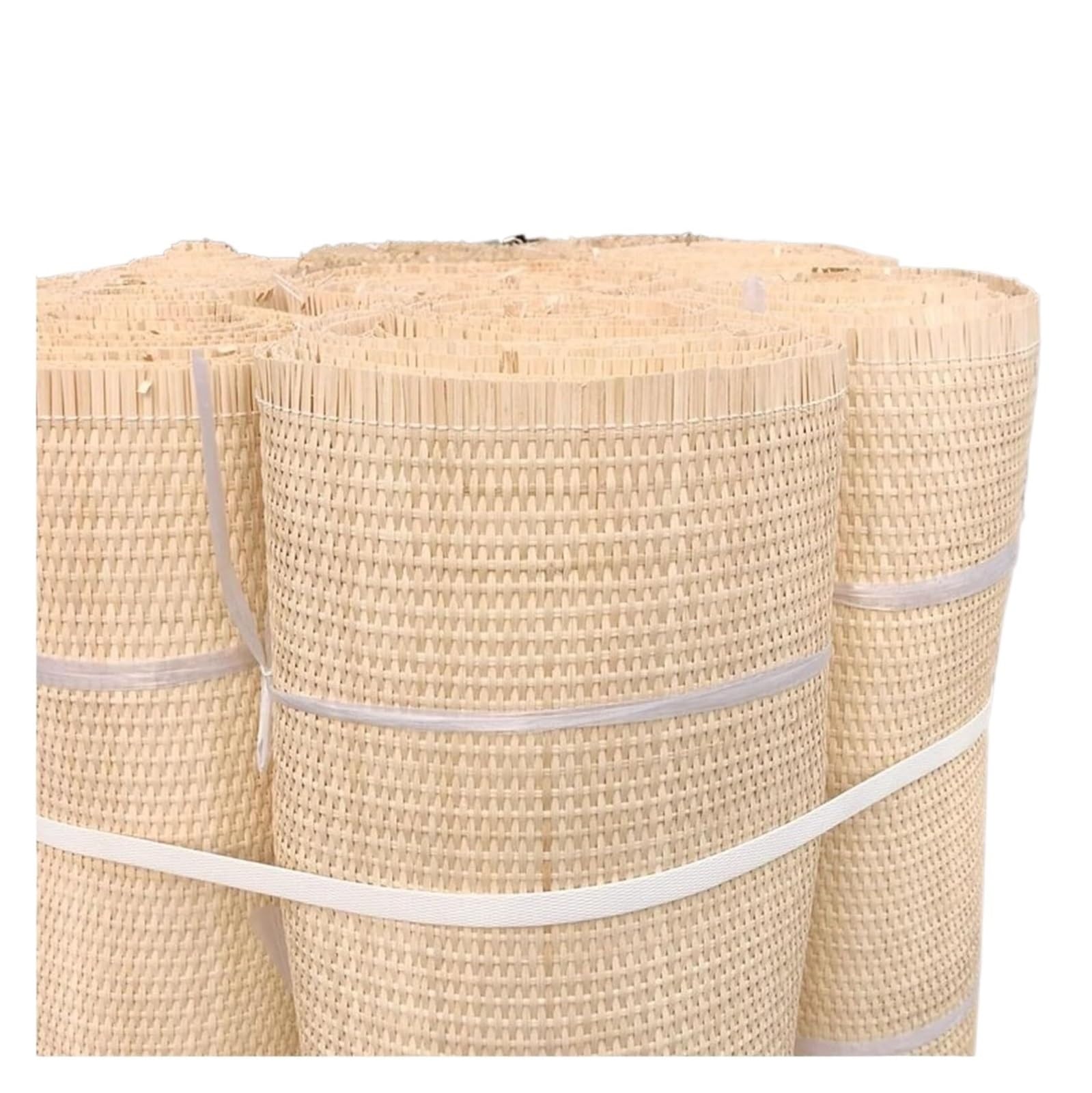 NIUSABOU Braided Rattan, Woven Rattan Cane Webbing Mesh Roll for Chair Repair 40-100cm Rocking Upholstery(90x200cm)