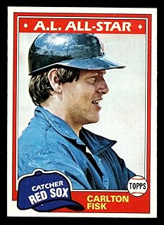 1981 Topps #480 Carlton Fisk Near Mint+ Red Sox