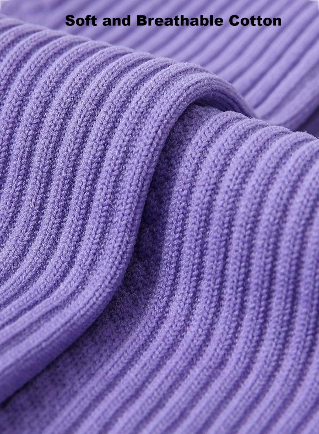 Star Tok Cotton Compression Socks for Women, 8-15 mmHg Light Compression Stockings, Knee High Socks for Running Athletic Cycling - Image 3