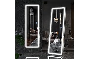 Vierose Full Length Mirror with Lights