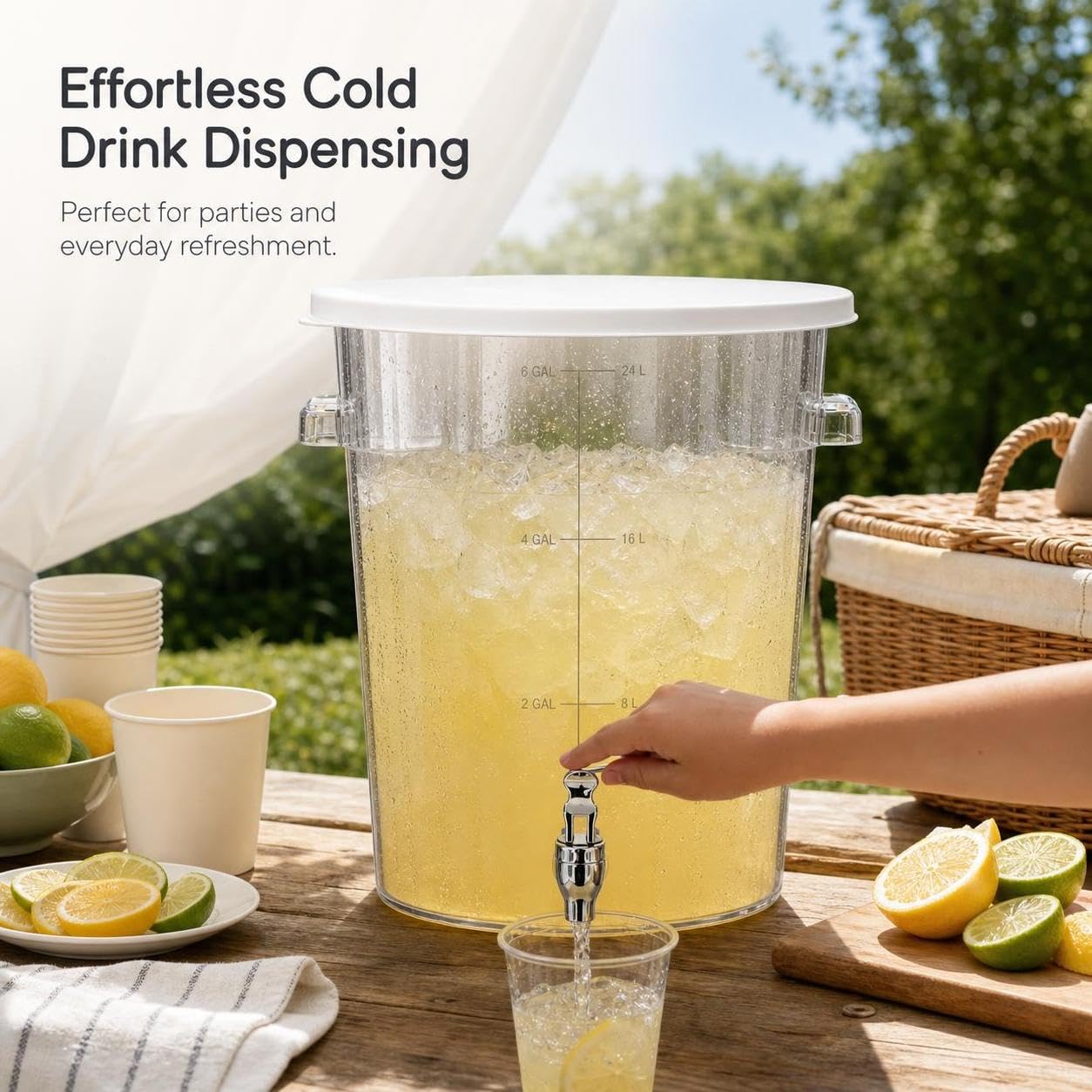 Dispensador Bebidas Frías Grifo Plástico, Style 3