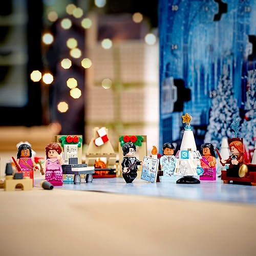 Miniatura 3 de LEGO Calendario de Adviento 75981 de Harry Potter 2020, juguetes coleccionables de The Hogwarts Yule Ball, Harry Potter y el cáliz de fuego y más,