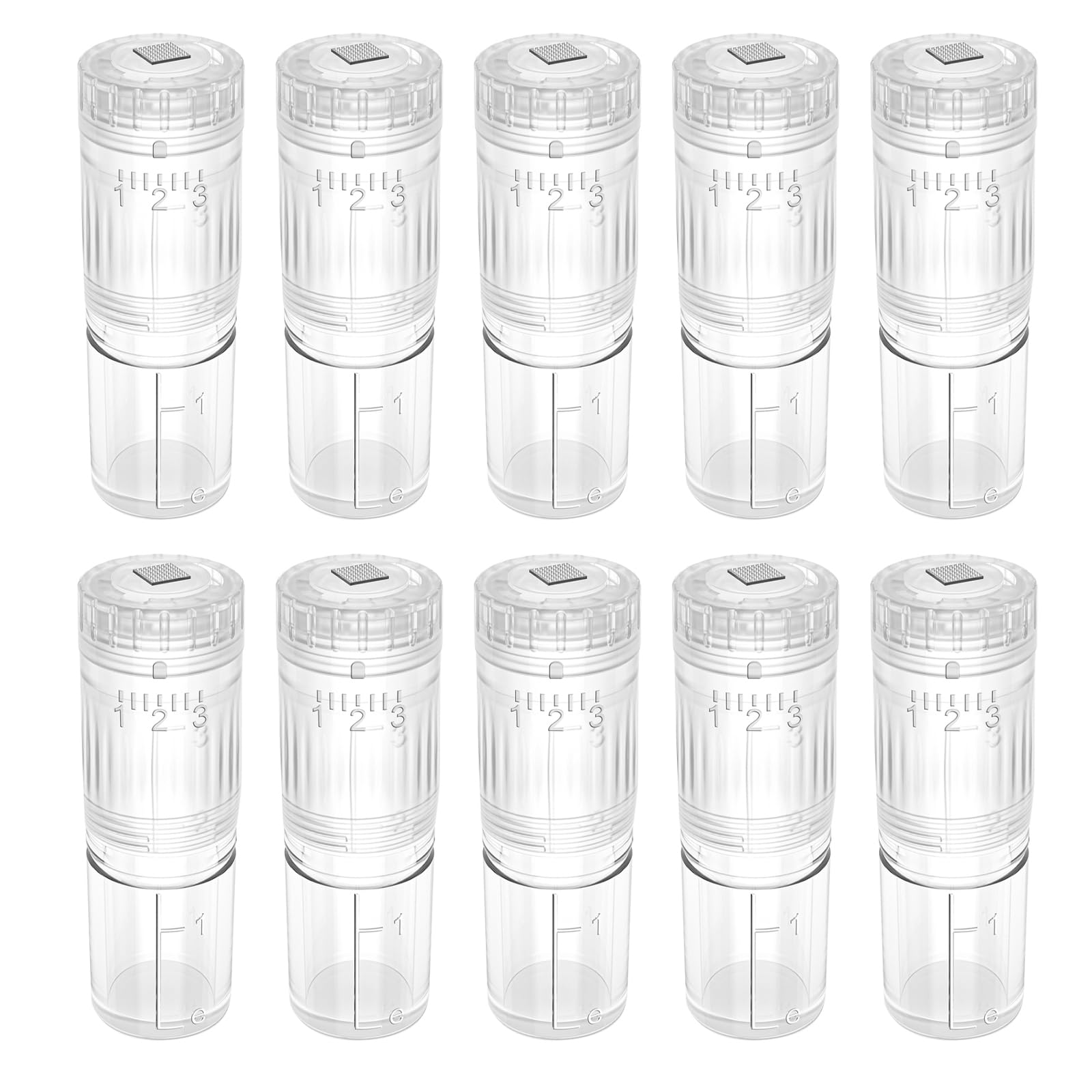 10 Pièces Hydra. Pen H3 Cartouches Nano-HS - 100% Original Hydra. Pen H3 Aiguilles Nano-HS - Pour l'Administration d'Essence, les Soins des Yeux, les Rougeurs Cutanées et les Peaux Sensibles