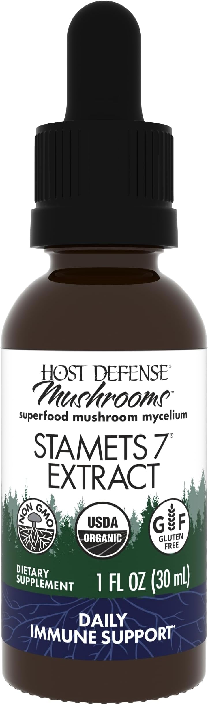 Host Defense Fungi Perfecti - Organic Stamets 7 Extract 1 Oz. 128180