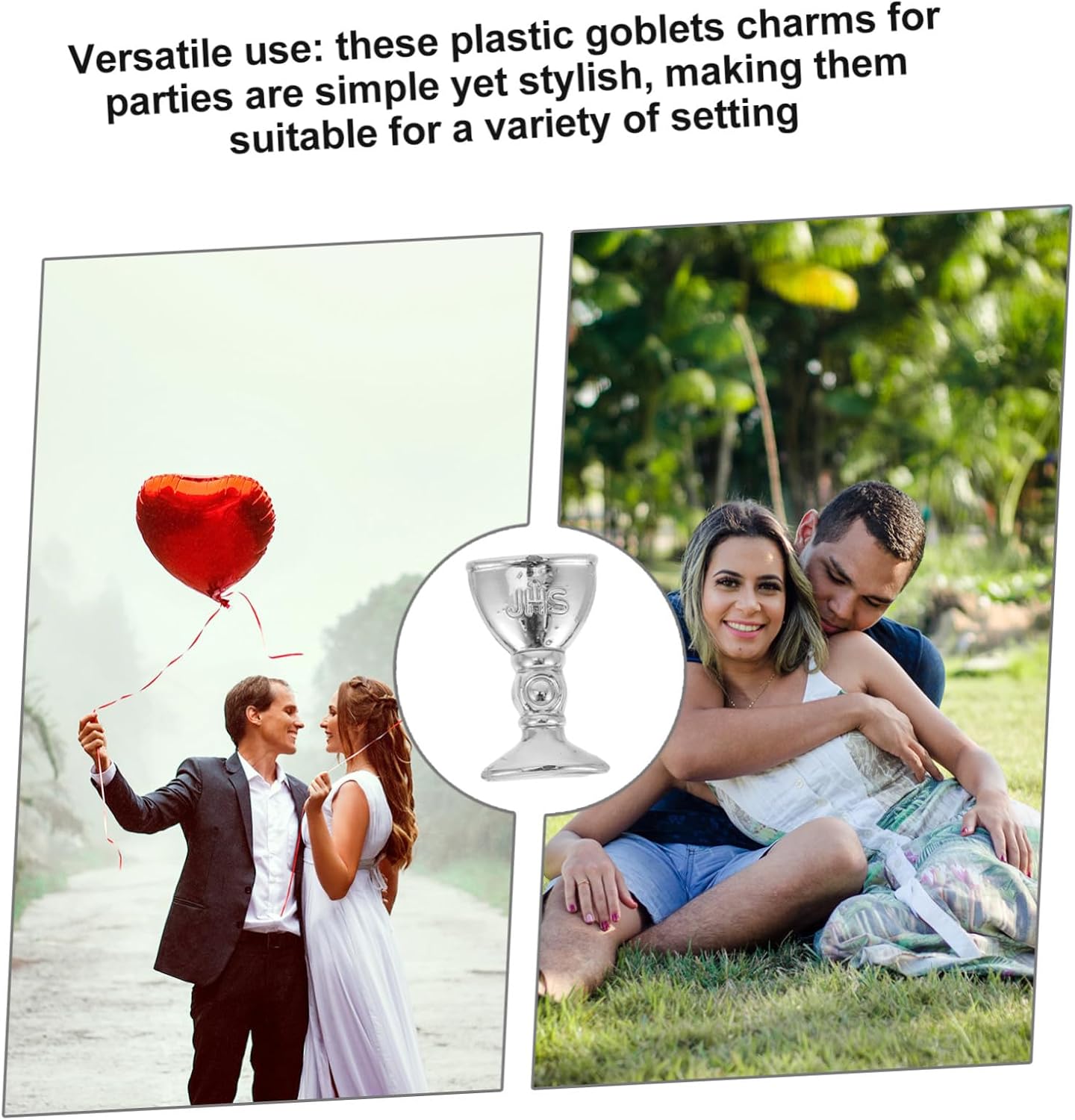 Miniature Offering Cups Silver Vintage Style 120pcs Plastic Goblets Resistant to Breaking for Wedding Parties and Special Ceremonies Party Supply and Refined Centerpiece